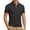 Black, variant on Mens Polo Shirts Short Sleeve with Button Basic Summer Shirt Sky Blue Mens Vacation Shirts