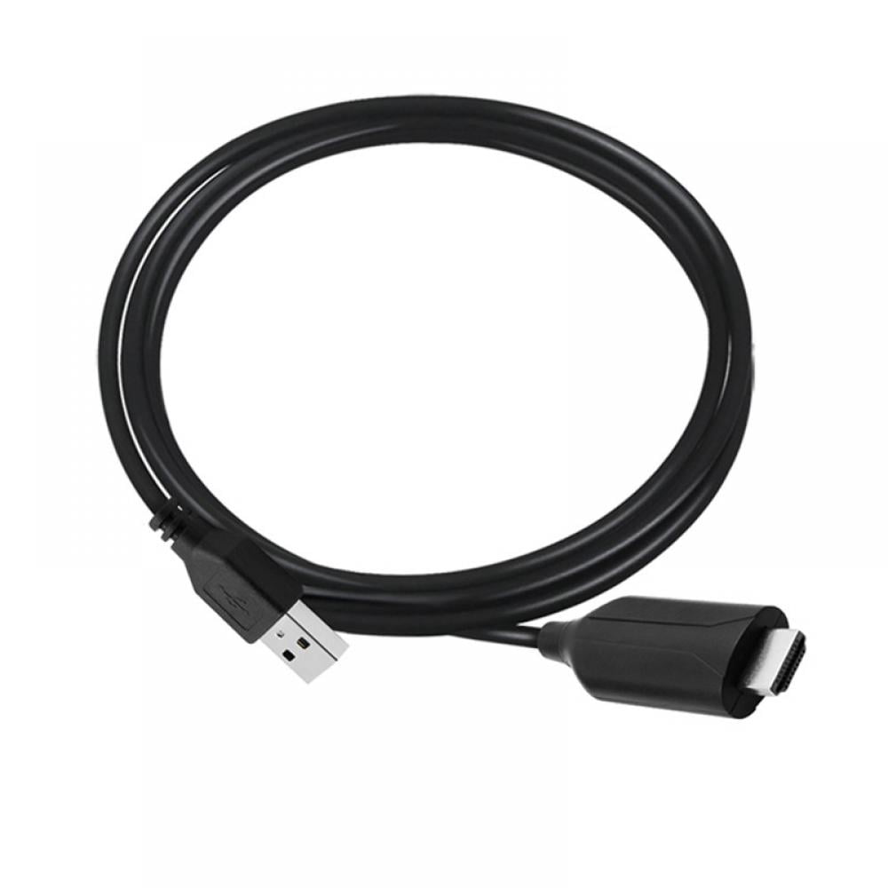 BOLLSLEY PLGEBR 2.6' USB to HDMI Cable, Black