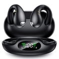 thumbnail image 1 of Auriculares inalámbricos Boytond Ultra Open Ear impermeables negros, 1 of 7