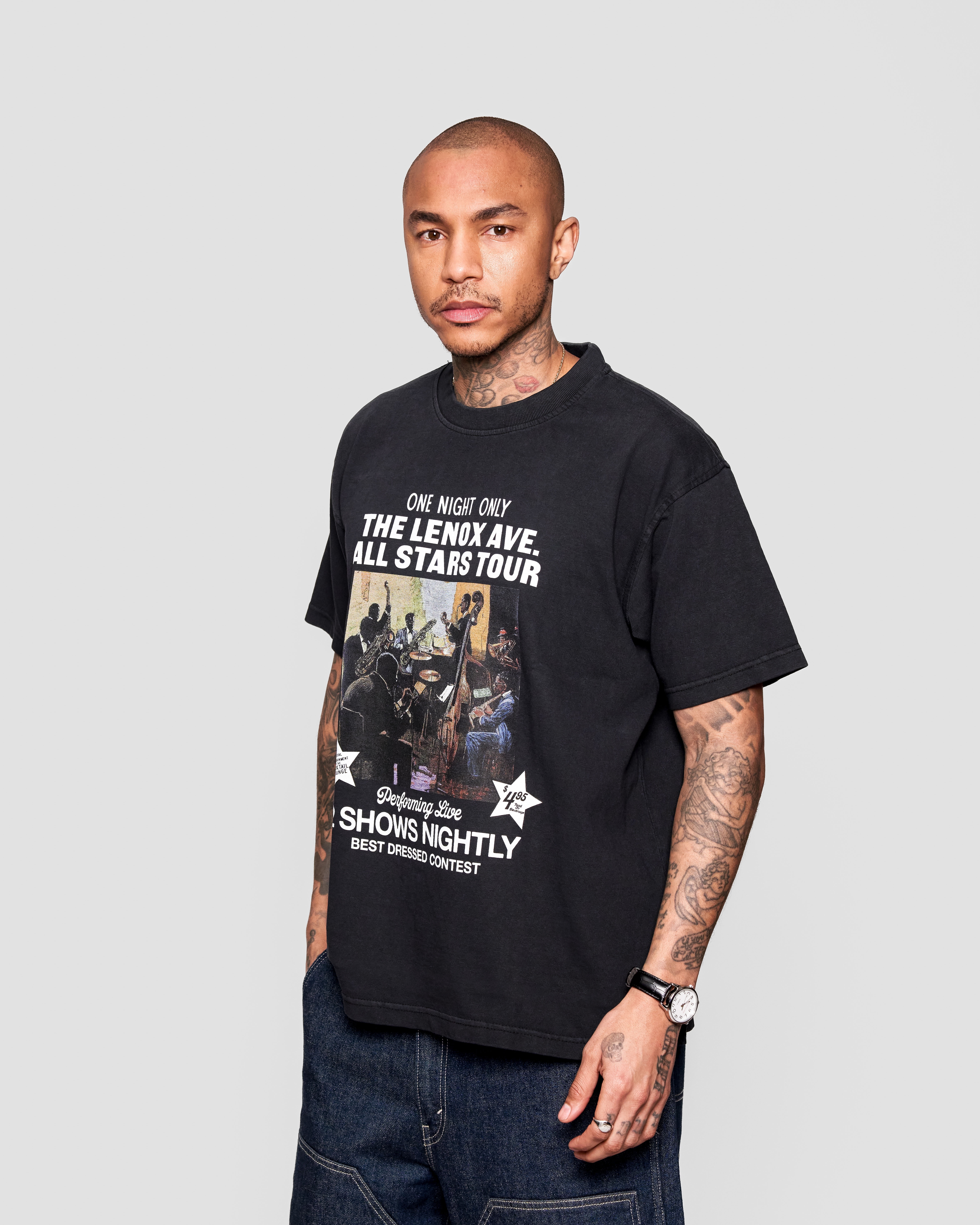 Modern Dandy All Stars Graphic Tee Shirt, Men's Sizes XS-3XL