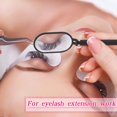 thumbnail image 3 of 4 Pieces Large Lash Mirror Tools Square Large Eyelash Extension Mirror Light-Weight Folding Eyelash Mirror 270 Degree Rotation Mirror for Eyelash Extensions Supplies, 3 of 7