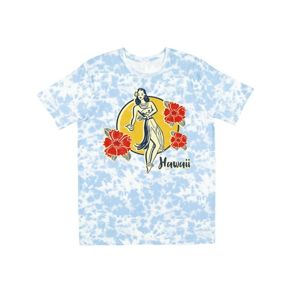 Inktastic Retro Hula Girl T-Shirt