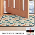 thumbnail image 3 of Beige Cartoon Dinosaurs Plants Pattern Door Rugs,Washable Non Slip Door Mats Indoor,Decorative Door Mats,Entry Mat Indoor for Entrance,Bedroom,Kitchen,Bathroom,30"x17", 3 of 6