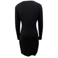 thumbnail image 6 of Roncen Women's Knit Sweater Dress -Casual Long Sleeve Fall/Winter Dresses V Neck Ribbed, 6 of 8