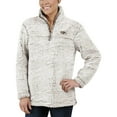 thumbnail image 4 of Women's G-III 4Her by Carl Banks Gray Baltimore Ravens Sherpa Quarter-Zip Pullover Jacket, 4 of 5