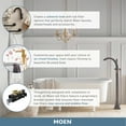 thumbnail image 7 of Moen Ts25105 Weymouth Tub Filler Risers - Chrome, 7 of 7