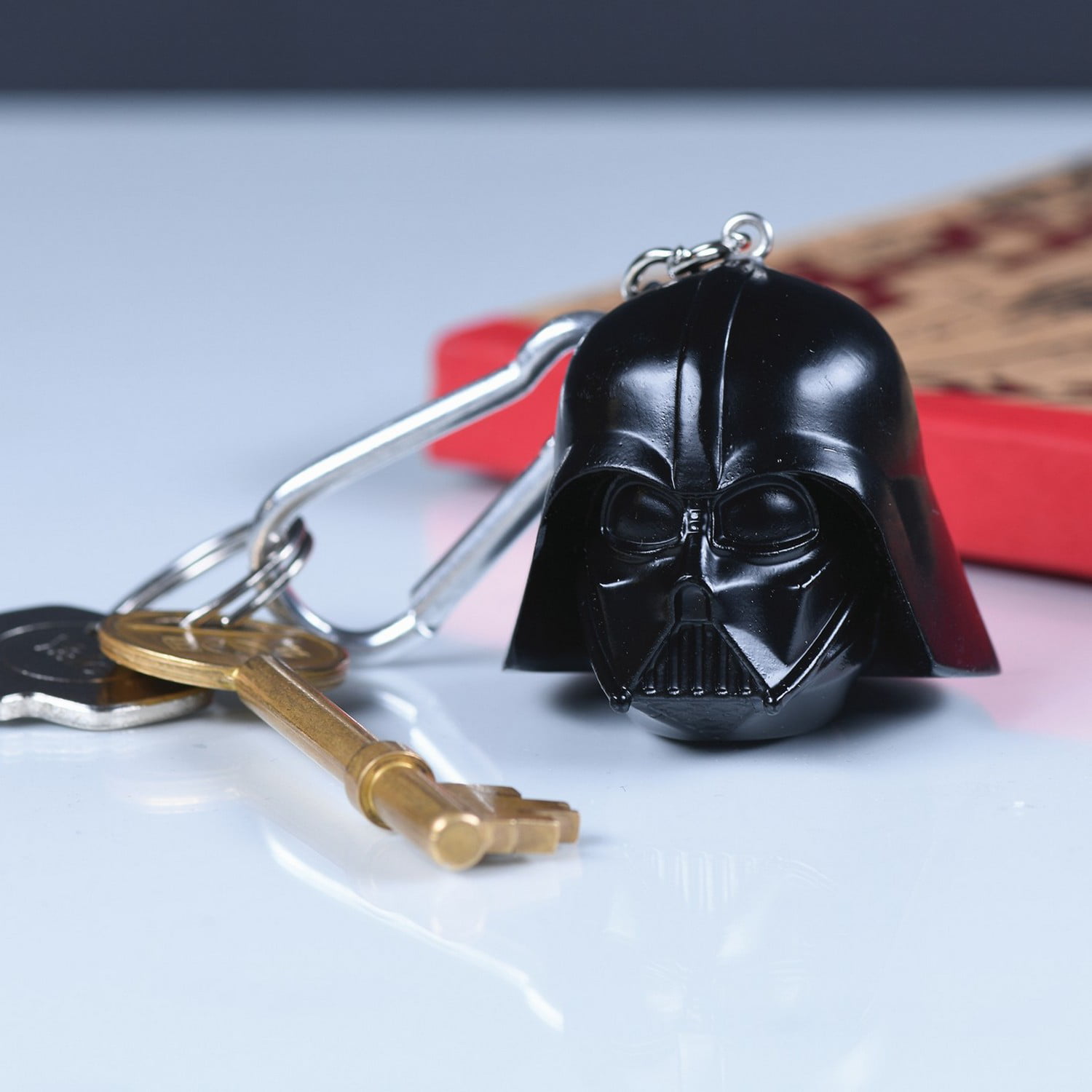 Star Wars BB-8 Darth Vader  inspired minifigure keyring keychain gift 