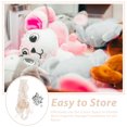 thumbnail image 4 of OULII Hamac de Rangement Suspendu pour Jouets en Peluche Blanc, 4 of 5