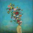 thumbnail image 2 of Huynh, Duy 26x26 Gold Ornate Wood Framed with Double Matting Museum Art Print Titled - A Mindful Garden, 2 of 4