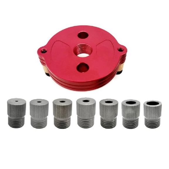 Pocket Hole Jig Self-Centering Vertical Doweling Jig Drill Guide Locator Hole Puncher Tool 2/3/4/5/6/8/10mm Metal Alloy