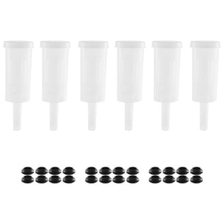 3pcs S-Shape Air Lock Check Valve | Home Brewing Fermentation Tool For Wine, Beer, Mead