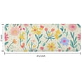 thumbnail image 7 of Pioneer Flower Floral Print Pattern Kitchen Rug Mat,Kitchen Runner Rugs Non Skid Washable,Decorative Kitchen Floor Mats for Kitchen,Sink,Laundry,17"x47.2", 7 of 7