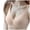 Beige, variant on Elara Women’s Seamless Racerback Light Push Up Bra Side Support Anti-Sagging Lifting Beige L