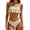 C-Yellow312, variant on DHFJKG Womens Bikini Sets 2 Piece Bathing Suit Floral Printed Ruffle Layered Swimsuits With Adjustable Straps Stylish Beachwear