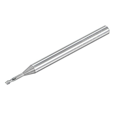 

Uxcell 4mm Shank 1.5mm x 8mm Solid Carbide Uncoated 2 Flute Square End Mill Cutter
