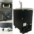 thumbnail image 6 of 23 in. Commercial Kegerator Beer Dispenser 1 Tap Black, 1/2 Barrel NSF ETL, 6 of 14