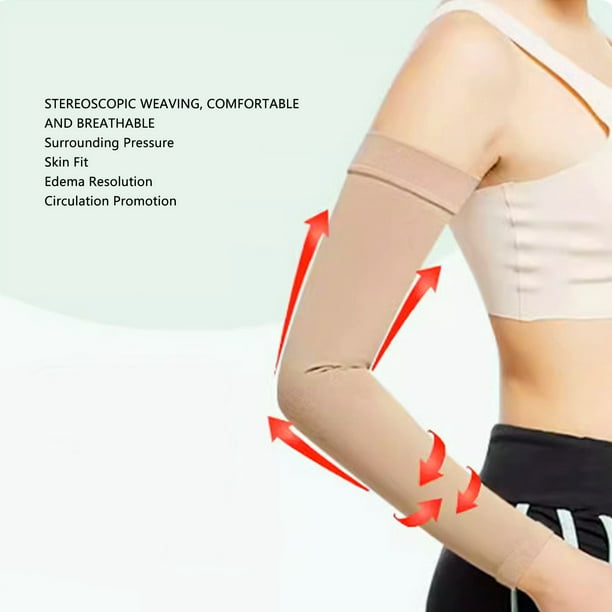 Lymphedema Arm Compression Sleeve, High Elasticity, Swift Recovery,  Alleviates Edema, Suitable For Chest Surgery 