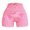 Candy Pink, variant on Top-kevin Woman Comfortable Breathable Black Plain Casual shorts Women's Legging Yoga Shorts Ribbed Seamless Workout High Waist Cross Over Athletic Leggings Gym Tie Dye High Waist Sports Shorts Set