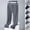 Dark Gray # Mens Pants, variant on Sport Pants for men Quick Dry Lightweight Pockets Athletic Ice Silk Straight Leg Pantalones Mens Track Pants