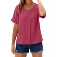 thumbnail image 4 of Avtoify Women's Solid Color V-Neck Sleeveless Spaghetti Strap Pullover Casual Fashion Tank Top, 4 of 8