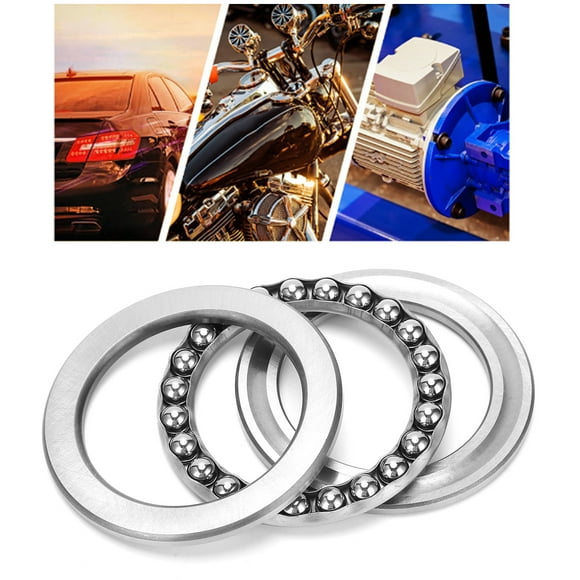 Thrust Ball Bearing, Flat Seat Bearing Steel 55x78mm Bearing Steel Thrust Ball Bearing Easy Use Harware Tools Durability for Mechanic for Repair Parts