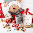 thumbnail image 4 of Pack of 50 Gift Bags with Drawstring, Christmas Candy Bags（Santa Claus）, 4 of 5