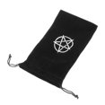 thumbnail image 4 of Bolsa de almacenamiento cordón de de 2 uds, bolsa con cordón de dados de joyería Hugo Tarjeta de tarot mantel, 4 of 10