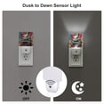 thumbnail image 3 of Sikiie Vibrant Bunny Ride Led Night Light, Warm White,Cool White Lights for Bathroom,Hallway,Bedroom, Kids Room-EU, 3 of 7
