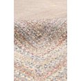 thumbnail image 4 of Pasargad Home Lagos 4' X 6' Hand Braided MultiColor Rug - All Ages, Indoors & Outdoors, 4 of 7