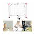 thumbnail image 3 of But de Soccer Pliant pour Développer la Condition Physique, Filet de Soccer Résistant aux Intempéries avec Système d'Articulations Flexibles Durable pour Usage Intérieur Extérieur (56 x 30,5 x 45 cm), 3 of 5