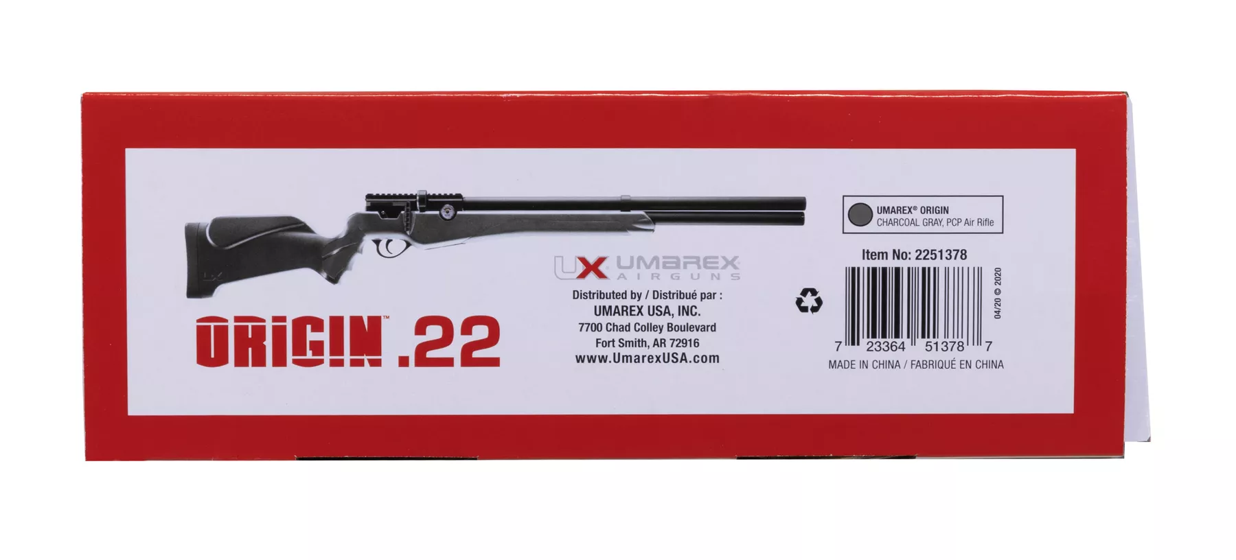 UMAREX Origin .22 Caliber PCP Air Rifle Kit with Hand Pump and Rotary Magazines