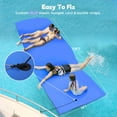 thumbnail image 5 of WARMOUNTS Floating Water Pad for 4 Person, 13 x 5 FT Tear-Resistant 3-Layer XPE Foam Floating Mat Recreation & Relaxing for Lake Pool River Ocean Boats Outdoor Water Activities, 5 of 8