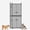 Black, variant on KORIMEFA 47.24"-87" Extra Tall Cat Gate With Wide Adjustable 27.56"-31.5" Pet Gate Pressure Mounted Safety Full Door Gate for Stairs, Hallway, Kitchen, Doorway, White