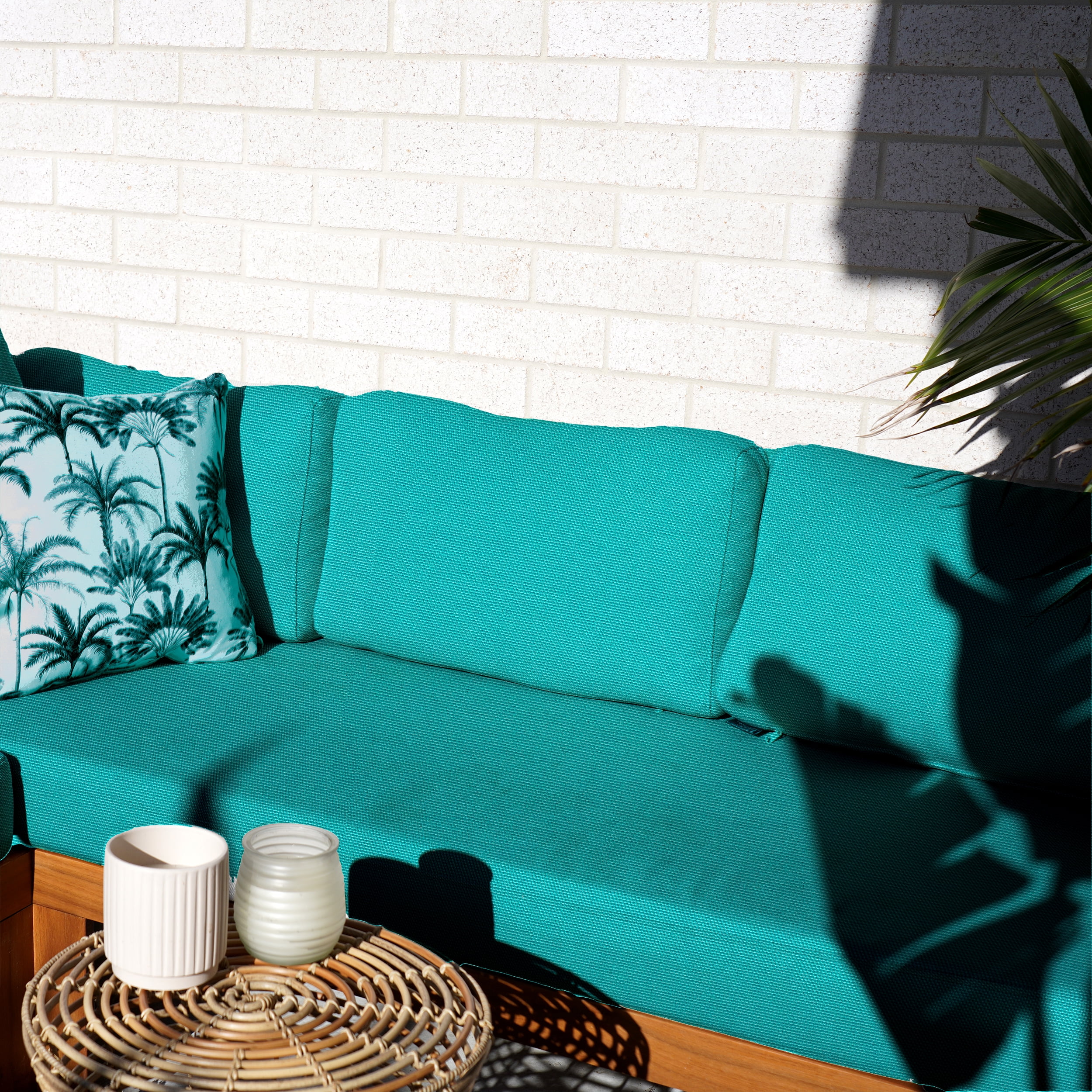 Waverly Inspirations, Home Decor, 100% Polyester, Water/Stain Resistant, Indoor/Outdoor Fabric - Solid Width 54 Inch, Aruba, Cut by Yard