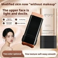 thumbnail image 2 of Concealer Eraser Foundation Stick Face Makeup Hydrating Foundation Stick With Brush Convenient Long Lasting Moisturizing Foundation Stick Daily Makeup, 2 of 8