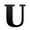 U, variant on 3D Acrylic Large Letter Wall Stickers For DIY Home Decoration Decorative Logo Art Decals Alphabet Wall Art For Living Rooms Bedrooms