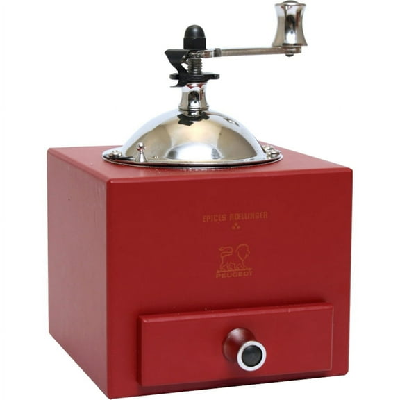 Peugeot Olivier Roellinger 5.25 Inch Pepper Mill, Chili Red