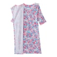 thumbnail image 2 of Open Back Night Gown For Ladies - Assisted Dressing Hospital Gown - Cherry Blossom XL, 2 of 4
