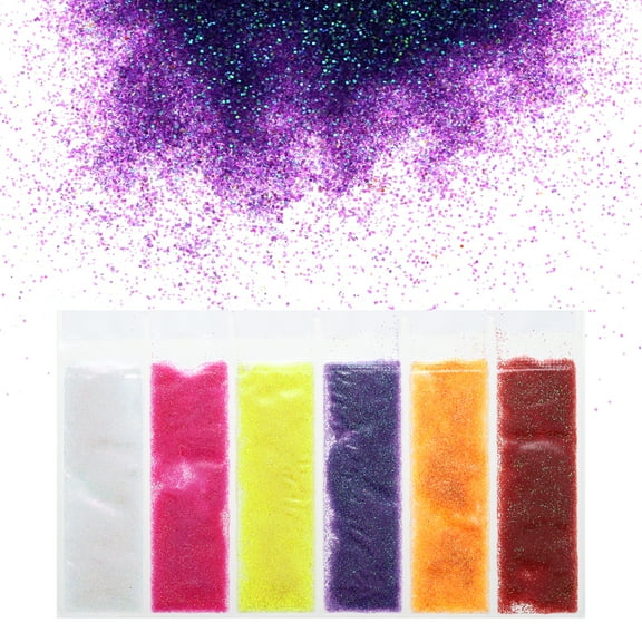 Uxcell Colors Extra Fine Glitters Resin Epoxy Accessories Crafts Sequins Decor