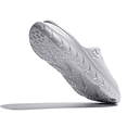 thumbnail image 3 of GLOBALWIN Recovery Slides For Women Ava Sports Sandals With Comfortable Arch Support Indoor Outdoor Cloud Slippers Reduce Stress on Feet Lightweight Silver Metallic Size 8M, 3 of 5