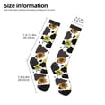 thumbnail image 5 of Bingfone Compression Socks For Women And Men Long Socks For Running Athletic Cycling Nurse-Sunflowers Country, 5 of 9