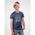 thumbnail image 2 of Krampus Creepy Santa Christmas Men's T-shirt, 2 of 4