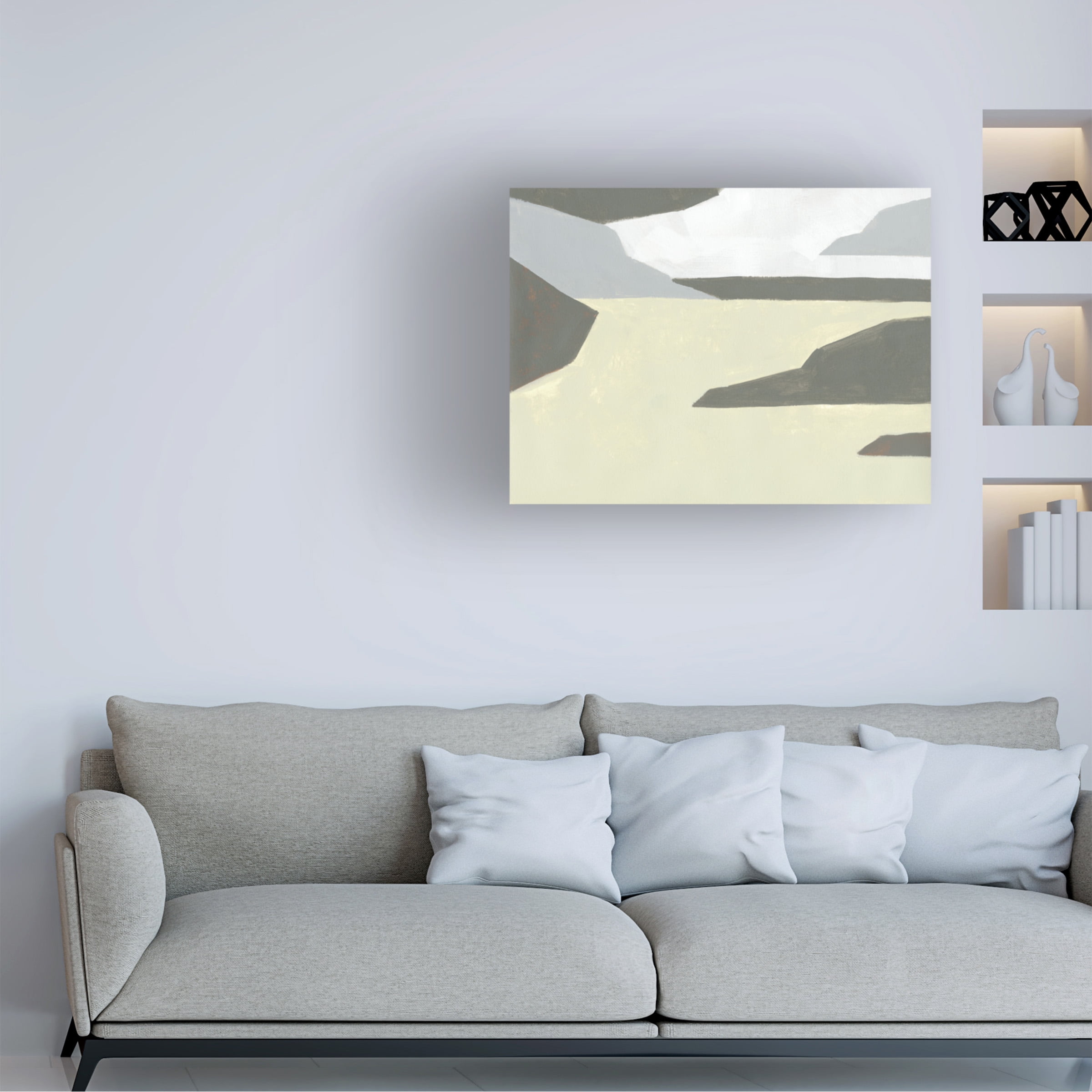 Jacob Green 'Landscape Composition III' Canvas Art