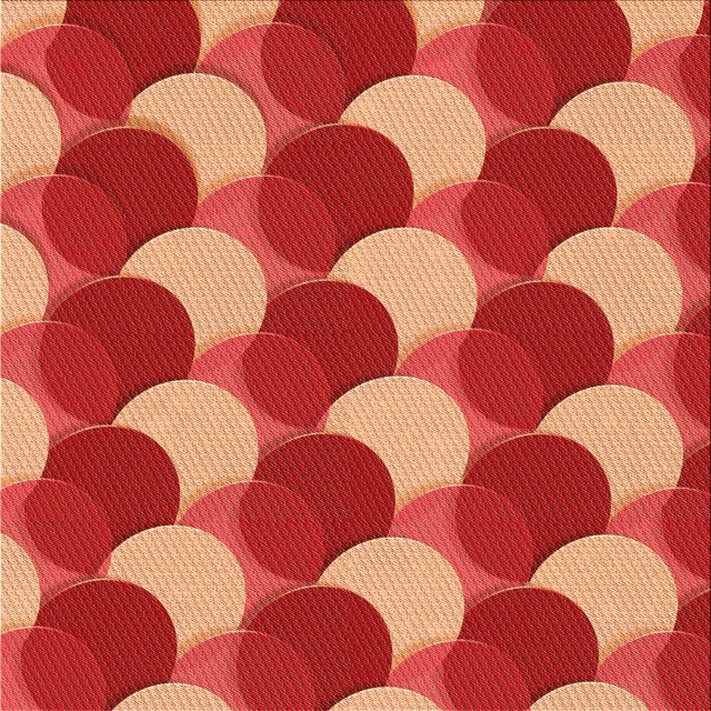 Ahgly Company Machine Washable Indoor Square Transitional Construction Cone Orange Area Rugs, 6' Square