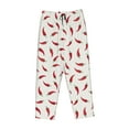 thumbnail image 4 of Balery Chili print Women's Pajama Pants,Ultra Lightweight Pjs,Lounge Pant-Medium, 4 of 9