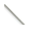 thumbnail image 2 of Auriga Fine Jewelry 925 Sterling Silver 1.25 mm Snake Chain w/2in ext. Necklace for Women 18", 2 of 7