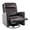 Chocolate, variant on Leather Swivel Recliner with 360°Swivel and Rocking for Living Room, Bedroom and Office,Chocolate