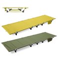 thumbnail image 4 of Cama plegable ligera para exteriores, cuna portátil de aleación de aluminio Simple, cama de ocio para campamento, 4 of 4