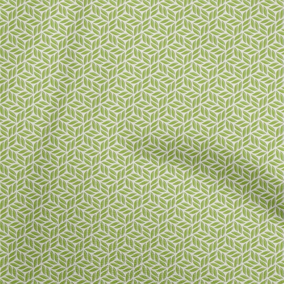 oneOone Polyester Spandex Light Green Fabric Asian Block Diy Clothing Quilting Fabric Print Fabric By Yard 56 Inch Wide