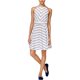 thumbnail image 1 of maison Jules Womens Kimberly Shift Vestido, Blanco, Grande maison Jules Cambio, 1 of 1